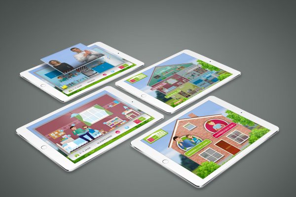 Portfolio image web application UI UX koninklijke Kentalis Eric Steuten Creative Director art direction & UI UX designer